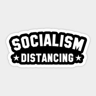 Socialism Distancing Sticker